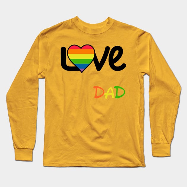 Love dad Long Sleeve T-Shirt by GrandThreats